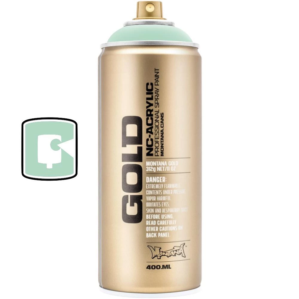 Montana Cans Standard Malachite Light 400ML Montana Gold Spray Paint 1 Montana Cans Standard Malachite Light 400ML Montana Gold Spray Paint