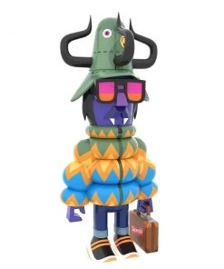 Superplastic Maximillian Ca$h "Autumn Sunset" By Pete Fowler Superplastic X