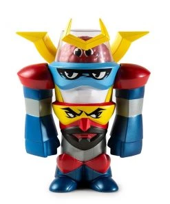 Kidrobot Mecha Aqua Teen Hunger Force Vinyl Art Figure Kidrobot Designer Sculptures