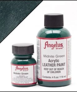 Midnite Green Angelus Leather Paint