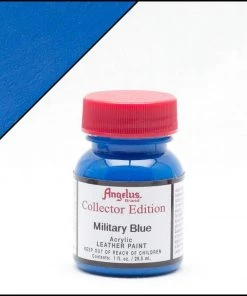 Collector Edition Leather Paints Military Blue Angelus Collectors Leather Paint