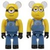 Medicom Dispicable Me Stuart & Kevin Minions 100% Bearbrick Set 100% Bearbrick