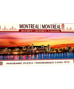 Master Pieces Cities Of Canada Panoramic 1000 Piece Jigsaw Puzzle Board Games