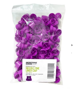 Spray Paint Caps Montana Skinny Needle Purple Cap Caps & Adaptors
