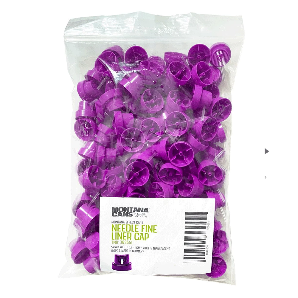 Spray Paint Caps Montana Skinny Needle Purple Cap Caps & Adaptors 2 Spray Paint Caps Montana Skinny Needle Purple Cap Caps & Adaptors