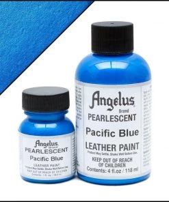 Pacific Blue Angelus Pearlescent Leather Paint