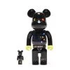 Pac-Man 100% & 400% Bearbrick Set By Medicom Toy