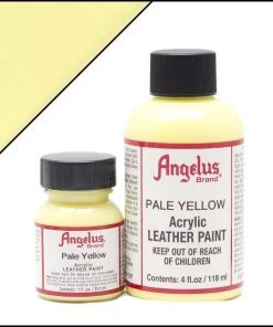 Pale Yellow Angelus Leather Paint
