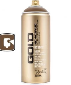 Montana Cans Palish Brown 400ML Montana Gold Spray Paint Standard