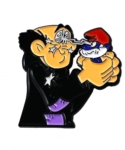 TorontoCollective Papa Smurf Hypnosis Enamel Phantom Pin