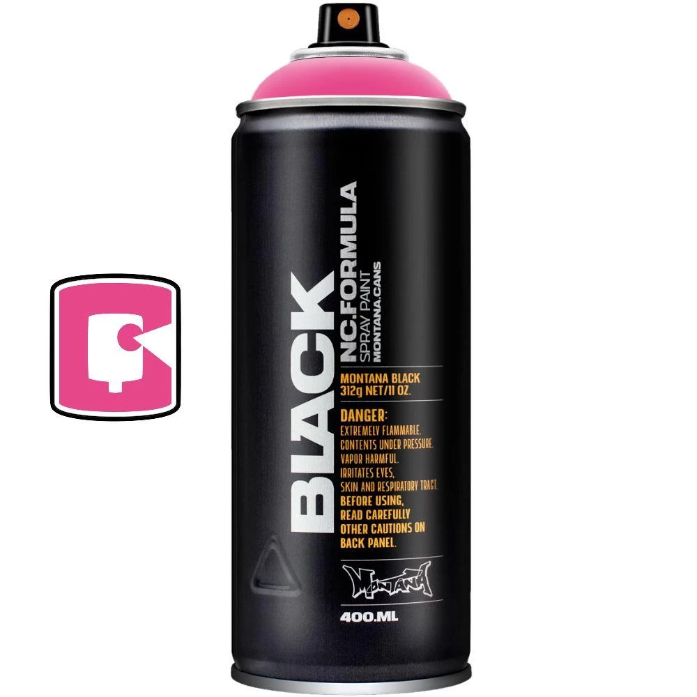 Montana Cans Pink Panther 400ML Montana Black Spray Paint 1 Montana Cans Pink Panther 400ML Montana Black Spray Paint