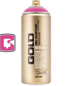 Montana Cans Standard Pink Pink 400ML Montana Gold Spray Paint