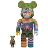 Poupelle Of Chimney Town Poupelle 100% & 400% Bearbrick Set By Medicom Toy