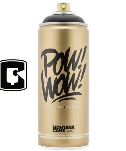 Montana Cans Pow Wow Montana Gold Shock Black Collectors Spray Paint