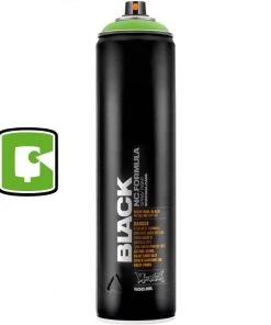 Montana Cans Power Green 600ML Extended Montana Black Spray Paint