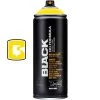 Montana Cans Power Yellow 400ML Montana Black Spray Paint
