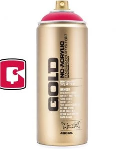 Montana Cans Raspberry 400ML Montana Gold Spray Paint Standard