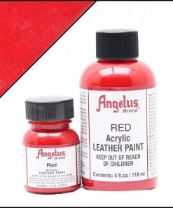 Angelus Standard Paint Red Angelus Leather Paint