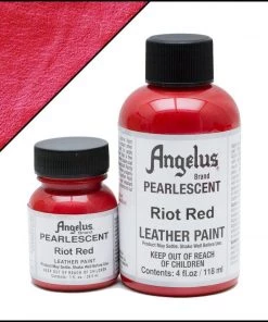 Riot Red Angelus Pearlescent Leather Paint