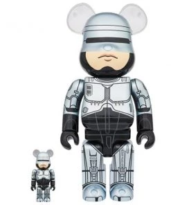 Robocop 100% + 400% Bearbrick By Medicom Toy