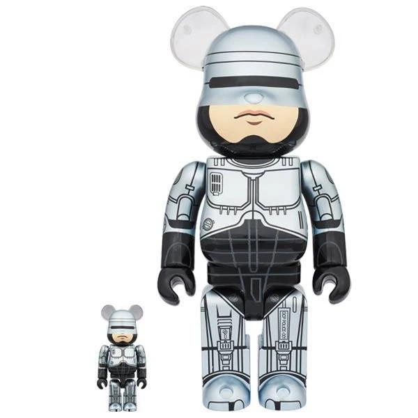 Robocop 100% + 400% Bearbrick By Medicom Toy 1 Robocop 100% + 400% Bearbrick By Medicom Toy