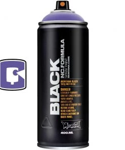 Montana Cans Royal Purple 400ML Montana Black Spray Paint
