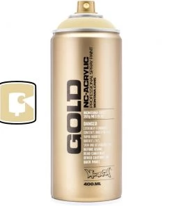 Montana Cans Standard Sahara Yellow 400ML Montana Gold Spray Paint
