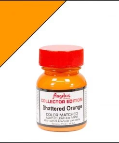 Shattered Orange Angelus Collectors Leather Paint Collector Edition Leather Paints