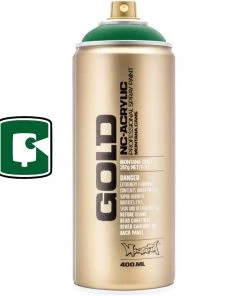 Montana Cans Standard Shock Green Dark 400ML Montana Gold Spray Paint