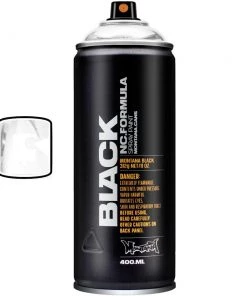 Montana Cans Silverchrome 400ML Montana Black Spray Paint
