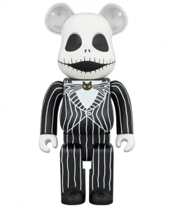 Jack Skellington - The Nightmare Before Christmas - 1000% Bearbrick By Medicom Toy