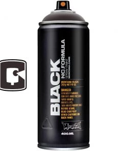 Montana Cans Slate 400ML Montana Black Spray Paint
