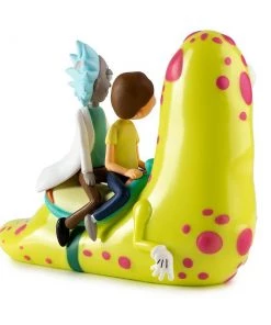 Kidrobot Kidrobot Designer Sculptures Slippery Stairs Rick & Morty Figure