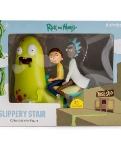 Kidrobot Kidrobot Designer Sculptures Slippery Stairs Rick & Morty Figure
