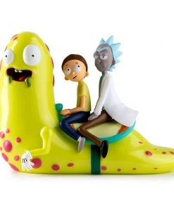 Kidrobot Kidrobot Designer Sculptures Slippery Stairs Rick & Morty Figure