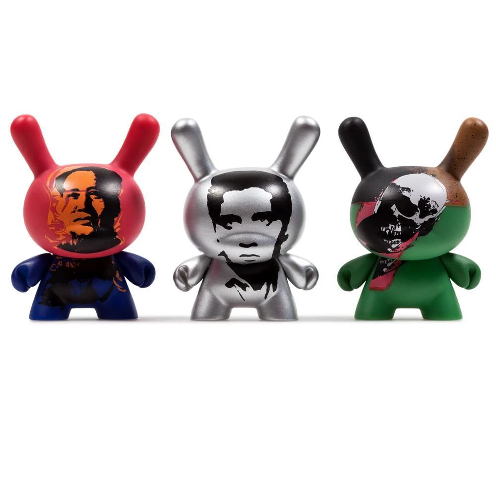 Kidrobot Andy Warhol 3" Dunny Mini Series 2 5 Kidrobot Andy Warhol 3" Dunny Mini Series 2