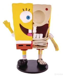 Kidrobot Dissected Spongebob Squarepants Art Toy Figure BY Mondo And Jason Freeny