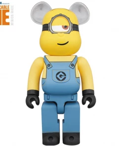 Dispicable Me Stuart Minion 400% Bearbrick By Medicom Toy