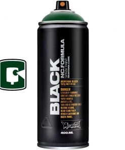 Montana Cans TAG Green 400ML Montana Black Spray Paint