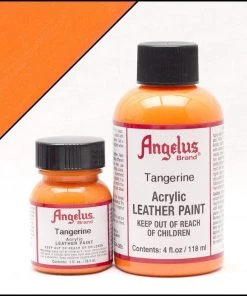Tangerine Angelus Leather Paint