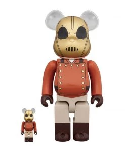 The Rocketeer 100% & 400% BEARBRICK SET By Medicom Toy