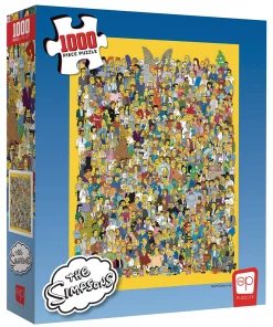Monopoly Board Games The Simpsons Cast Of Thousand Puzzle