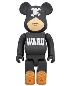 Medicom Tokyo Tribe Waru Black 400% Bearbrick
