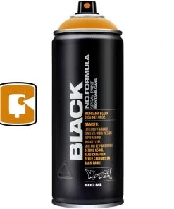 Montana Cans Topaz 400ML Montana Black Spray Paint