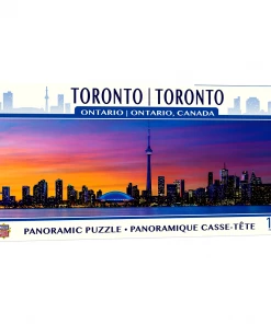 Master Pieces Cities Of Canada Panoramic 1000 Piece Jigsaw Puzzle Board Games