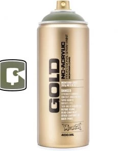 Montana Cans Transparent Olive Green 400ML Montana Gold Spray Paint