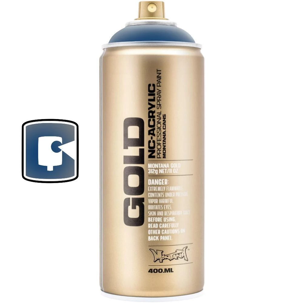 Montana Cans Transparent Ultramarine 400ML Montana Gold Spray Paint 1 Montana Cans Transparent Ultramarine 400ML Montana Gold Spray Paint