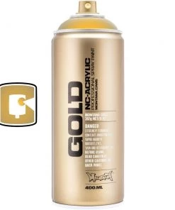 Montana Cans Transparent Yellow Cab 400ML Montana Gold Spray Paint
