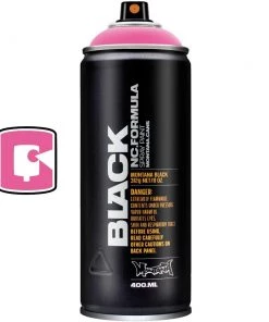Montana Cans 50% True Magenta 400ML Montana Black Spray Paint