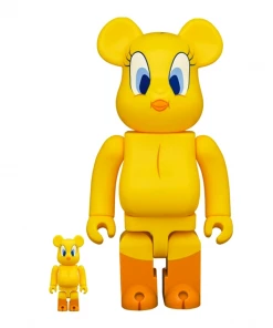 400% Bearbrick Tweety - Looney Tunes - 400% & 100% Bearbrick By Medicom Toy